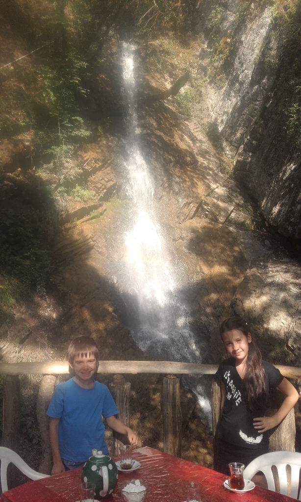 Габала, водопад Семь красавиц