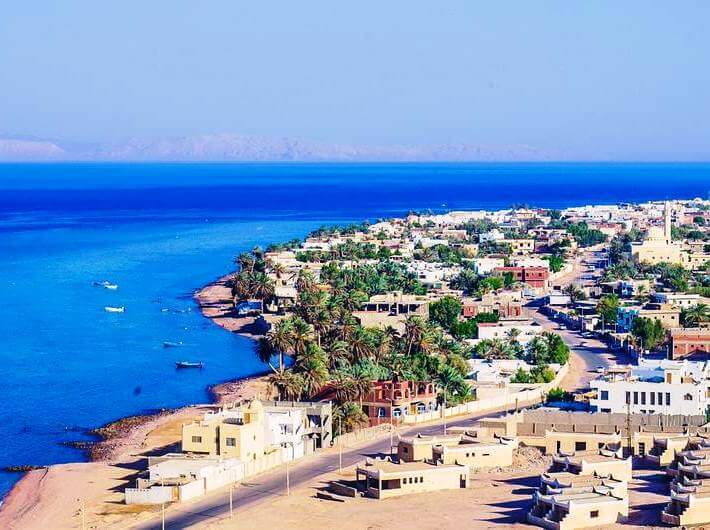 Курорт Дахаб в Египте для активного отдыха
